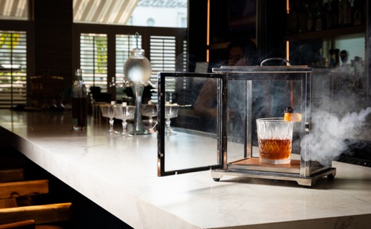 Carajillo Old Fashion cocktail